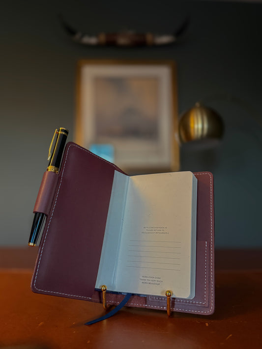 A6 Leather Journal Cover