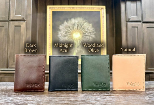 Slim Leather Wallet - Embossing Available